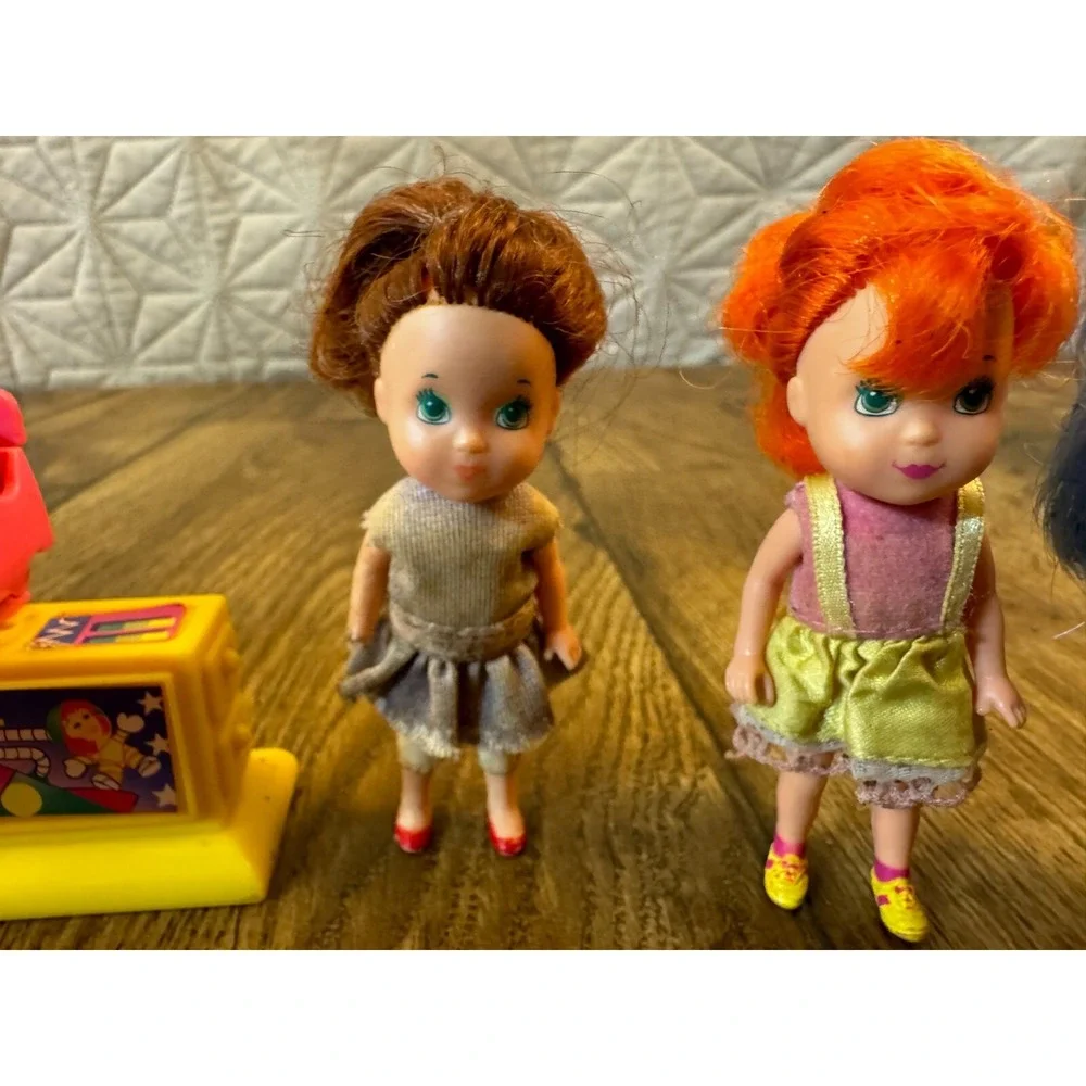 Vintage Kenner Wish World Kids‎ File N Smile Desk Dolls Jessie Claudia 80's Toys